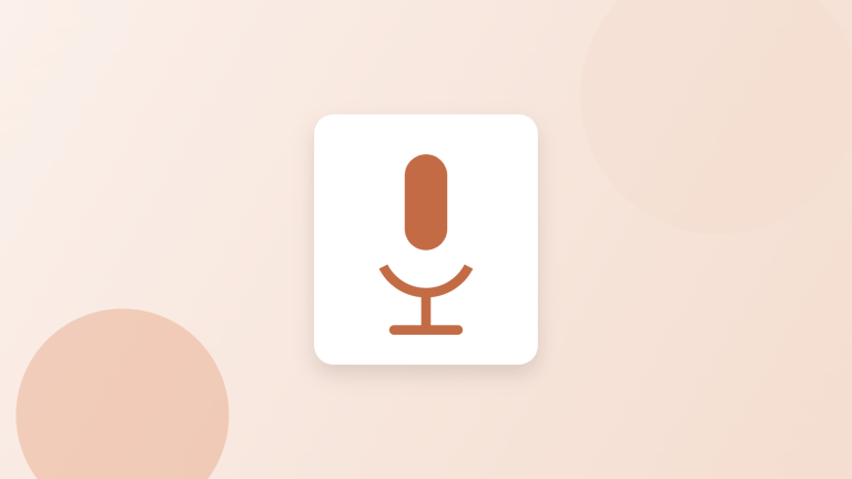 マイクと音声のイメージ