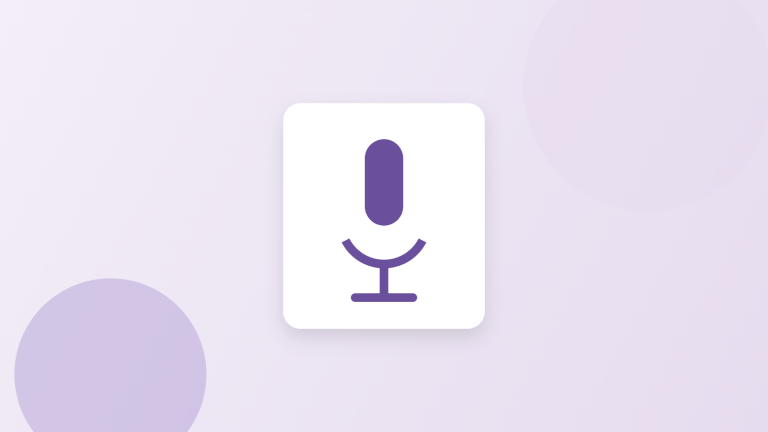 マイクと音声のイメージ